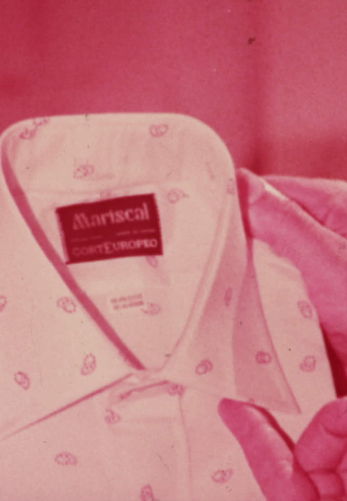 Archival image of Mariscal Shirt Tag