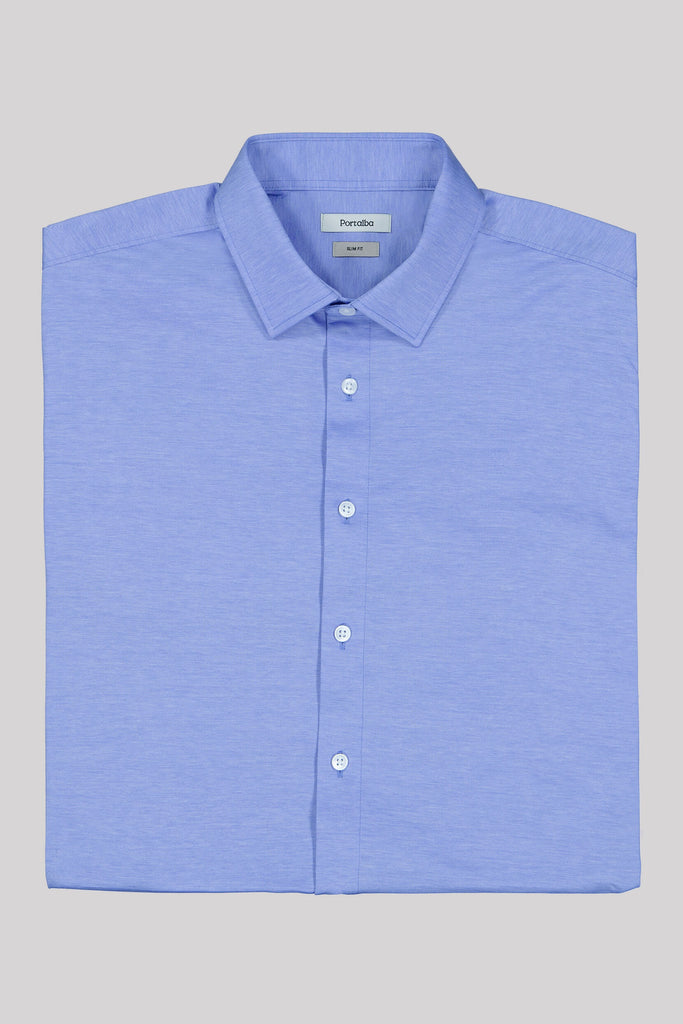 Montebello Celeste Dress shirt folded